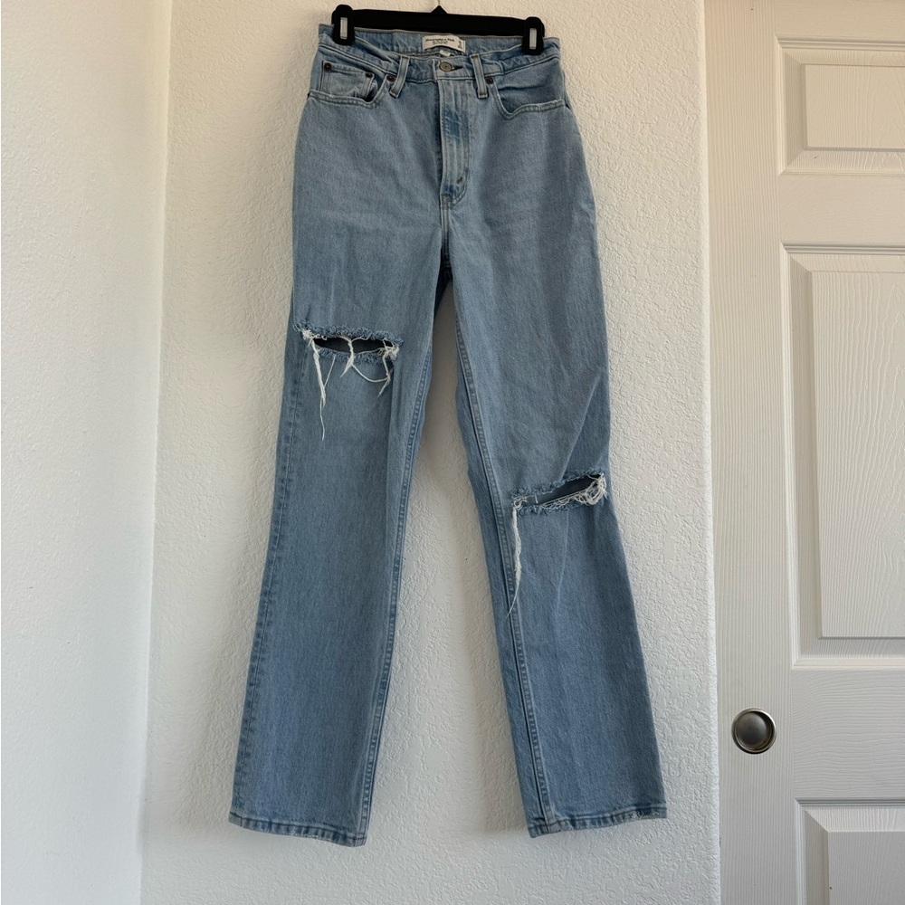 Abercrombie & Fitch The 90s Straight Ultra High Rise jeans